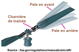 Rotor Pales articule