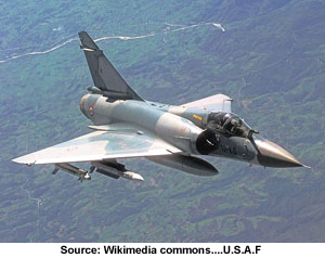 Mirage 2000 Dessus